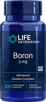 Life Extension Boron 3 mg – Bor Mineraltillskott (100 kapslar)