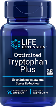 Life Extension Optimized Tryptophan Plus – Sömn & Humör (90 kap)