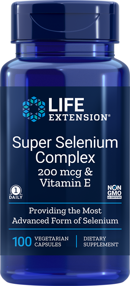 Life Extension Super Selenium Complex – Selen med Vitamin E (100 kap)