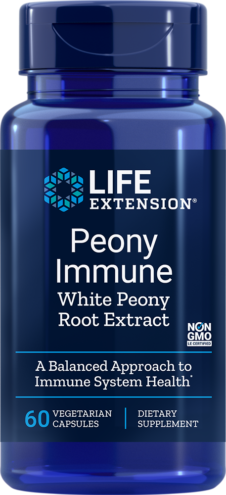 Life Extension Peony Immune 600 mg – Standardiserat Pionextrakt