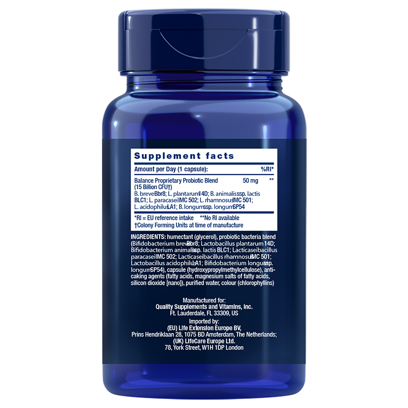 Life Extension Florassist Balance – Flytande Tarmprobiotika - 2