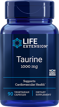 Life Extension Taurine 1000 mg – Aminosyra för Hjärta & Muskler