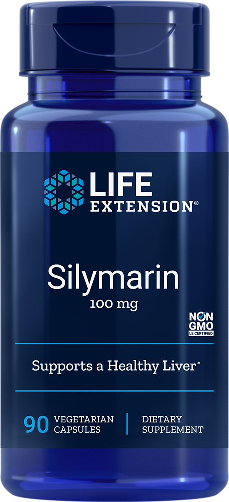 Life Extension Silymarin 100 mg – Mariatistel för Levern (90 kap)