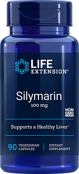 Life Extension Silymarin 100 mg – Mariatistel för Levern (90 kap)
