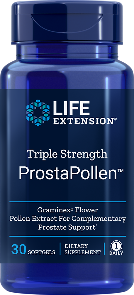 Life Extension Triple Strength ProstaPollen – Prostatahälsan