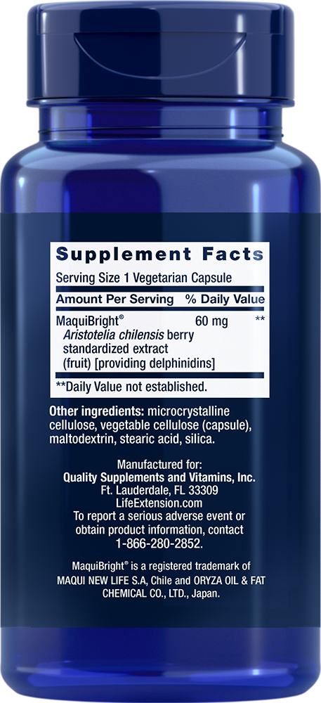 Life Extension Tear Support with MaquiBright – För Torra Ögon - 2