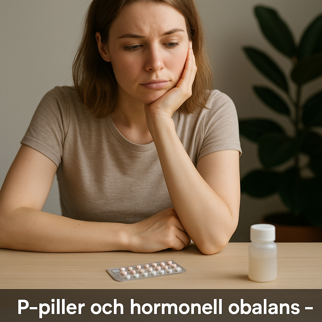P-piller och hormonell obalans – så återställer du balansen