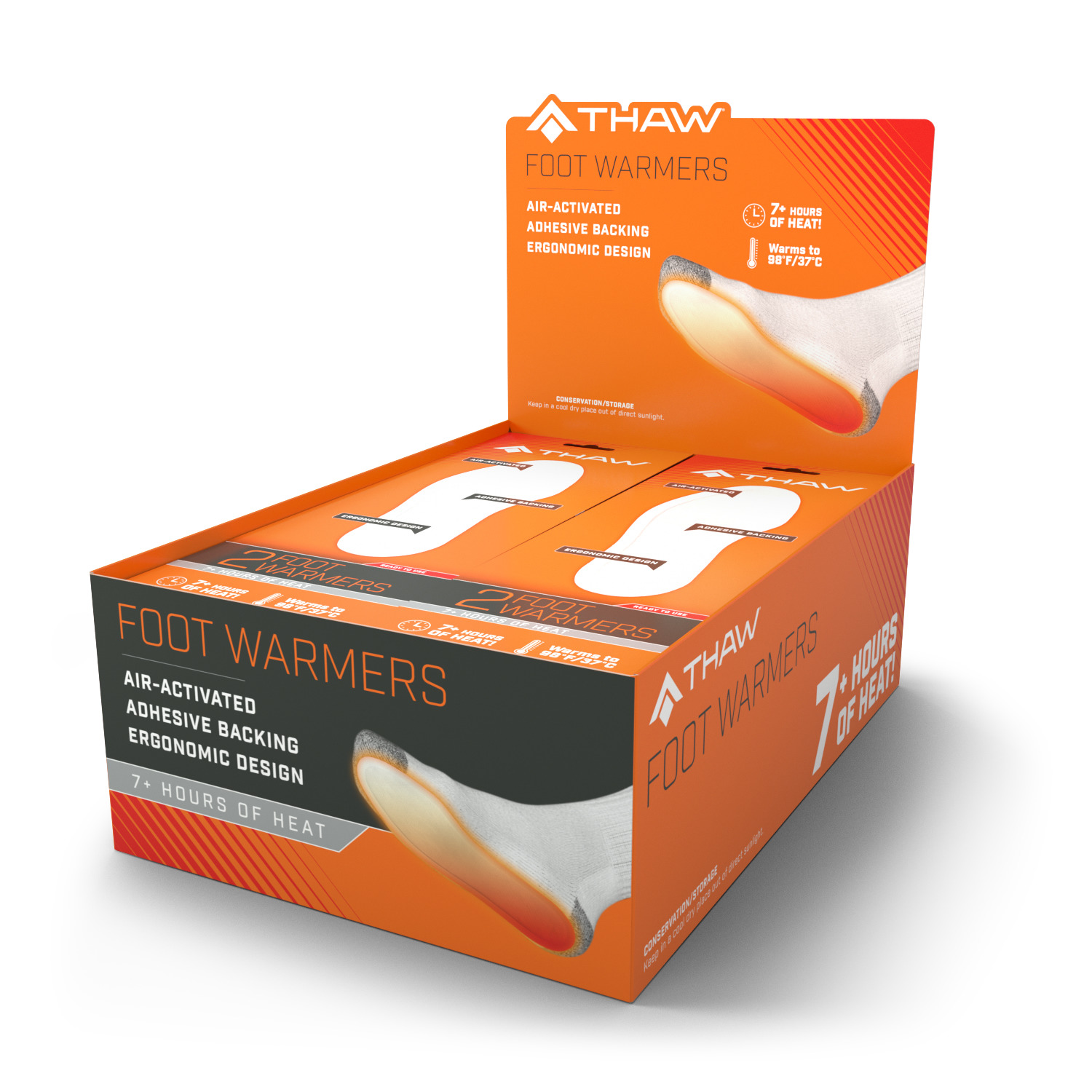 THAW Engångs fotvärmare 2-pack - 6