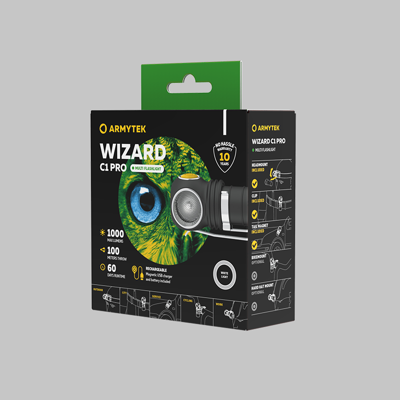 Armytek Wizard C1 Pro Magnet - 1000 LM - 7