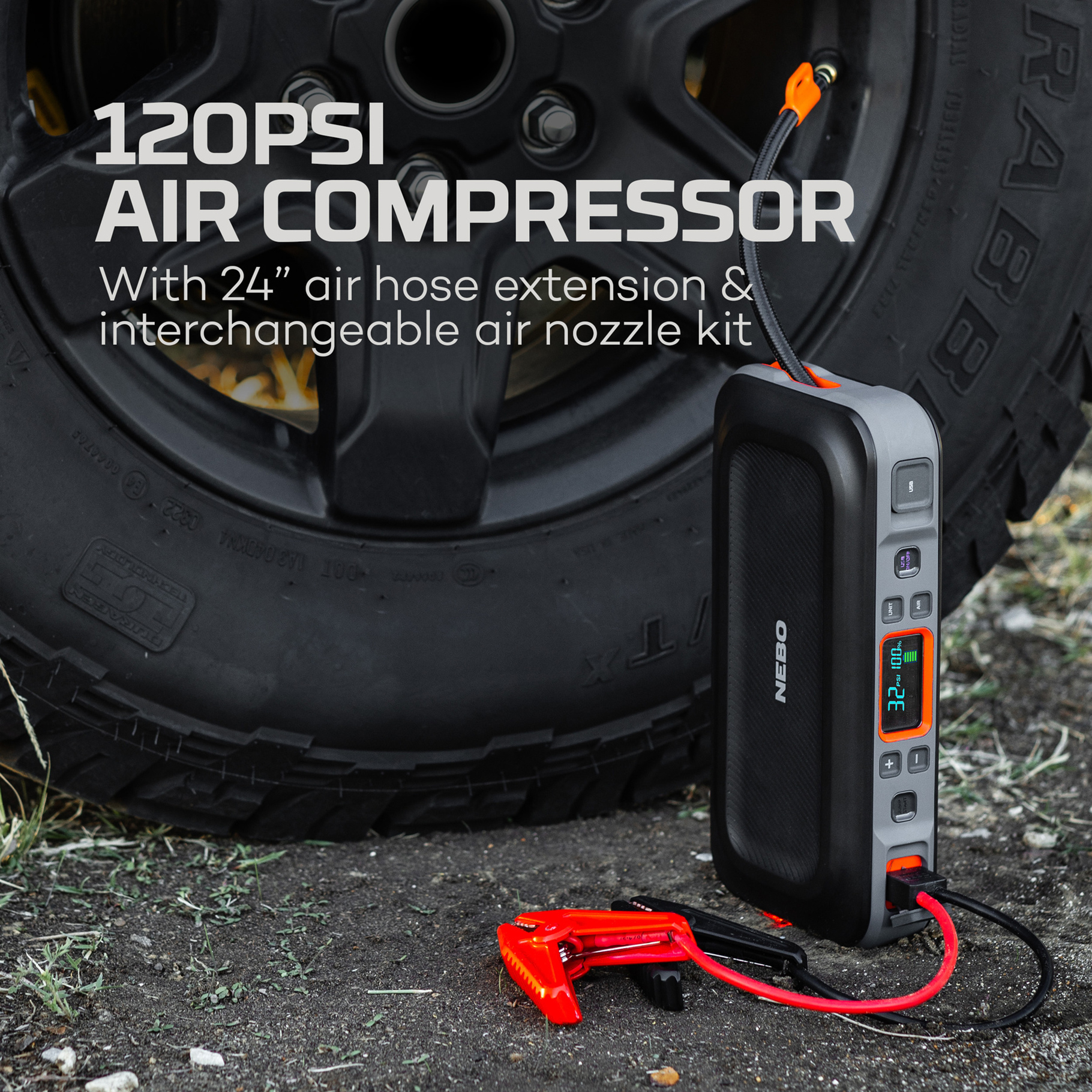 NEBO Assist Air Startbooster / Kompressor - 7