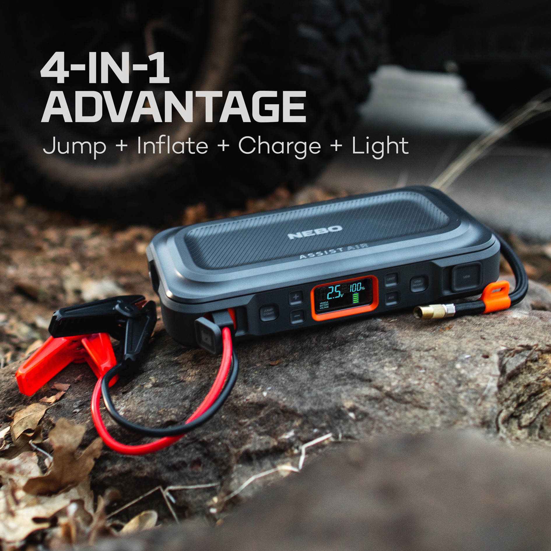 NEBO Assist Air Startbooster / Kompressor - 4