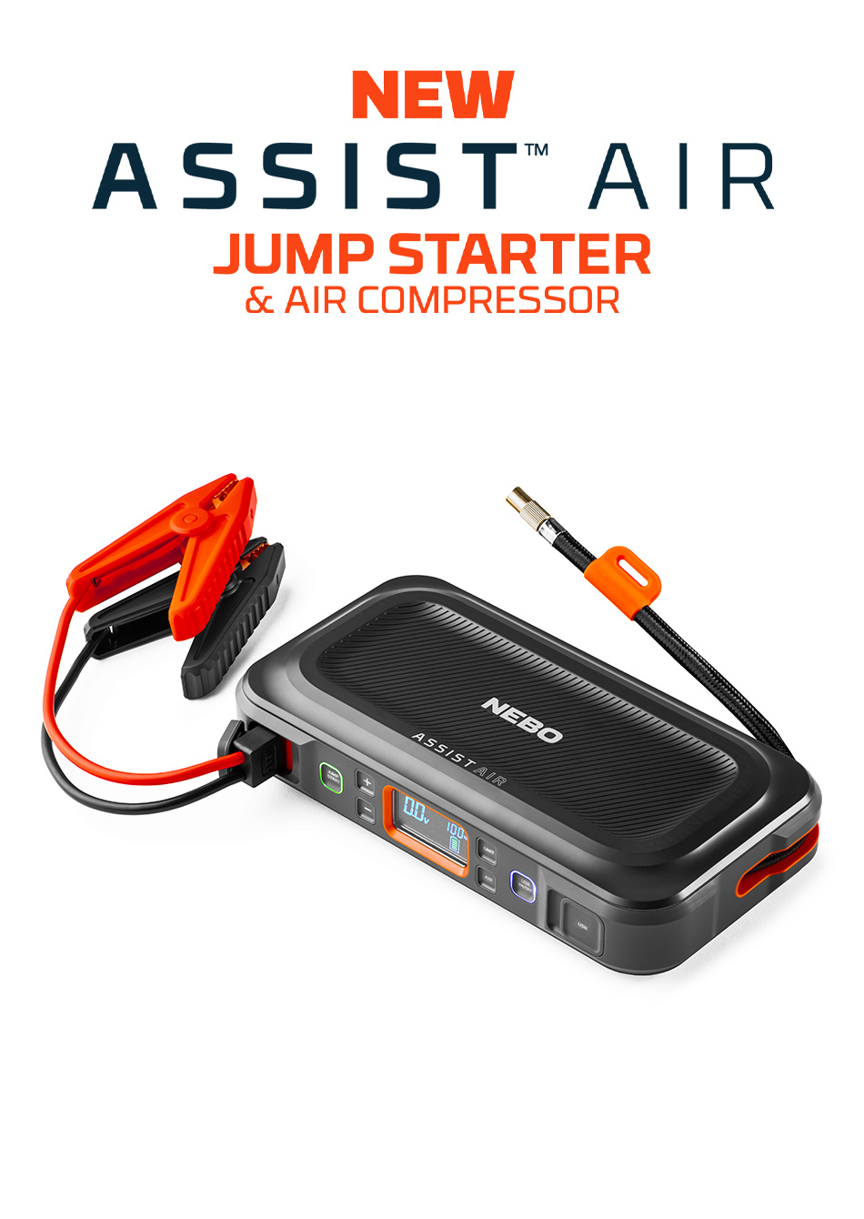 NEBO Assist Air Startbooster / Kompressor - 2