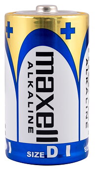 Maxell D- batteri, 2-pack