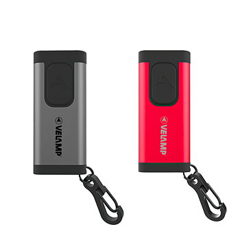 VELAMP Nyckelringslampa, USB-C, 300 Lumen