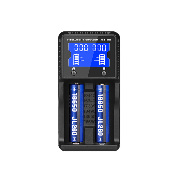 Jetbeam JET-Q2 Digital Display Batteriladdare Universal - 4