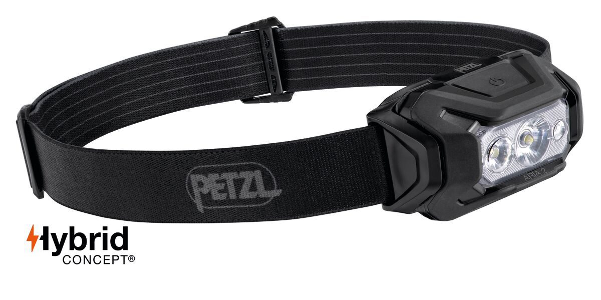 Petzl ARIA 2 RGB, 450 Lumen Svart - 2