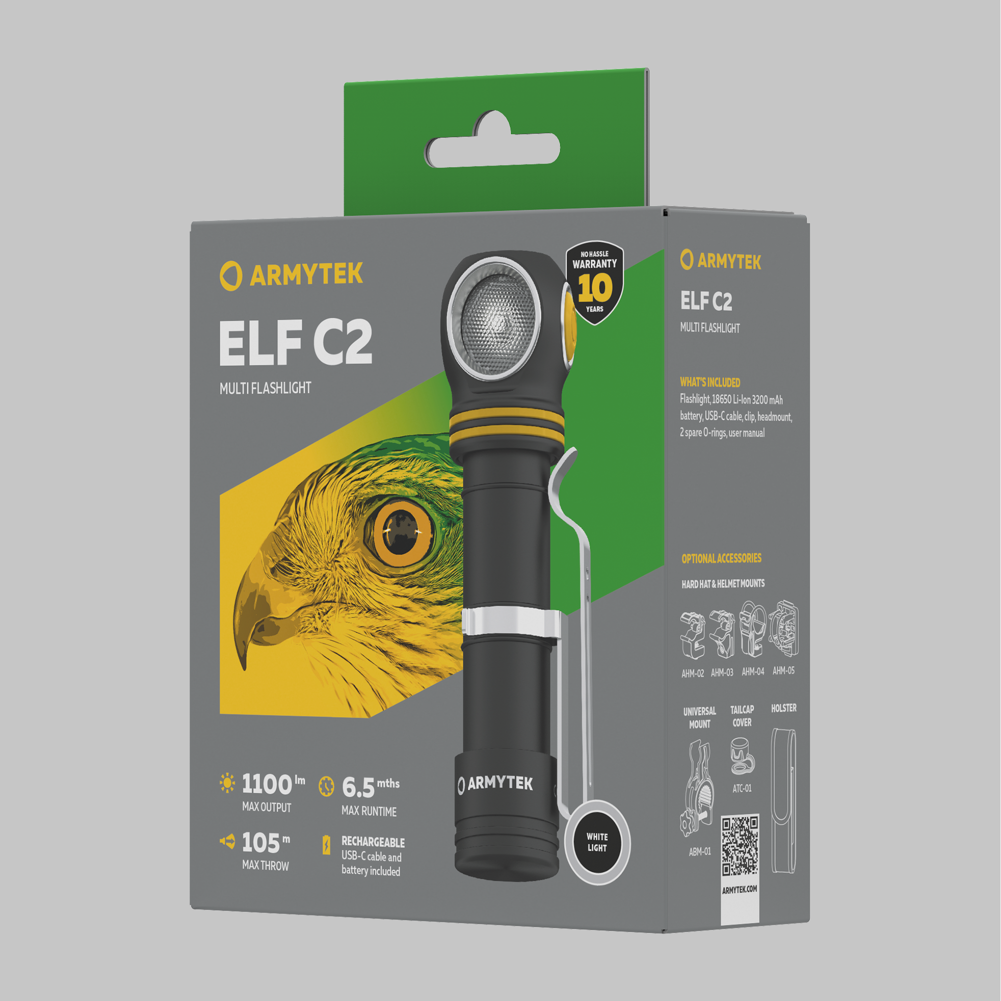 Armytek Elf C2 USB-C 1100 Lumen - 6