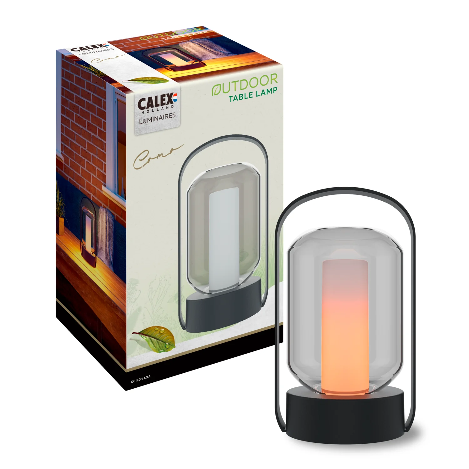 CALEX Bordslykta Como Svart - 2