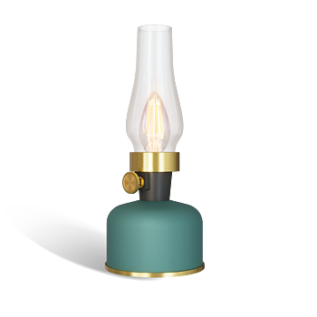 CALEX Lavinio Bordslykta Grön