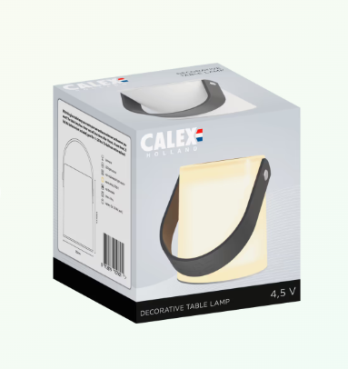 CALEX Bordslampa glas 25LM - 3