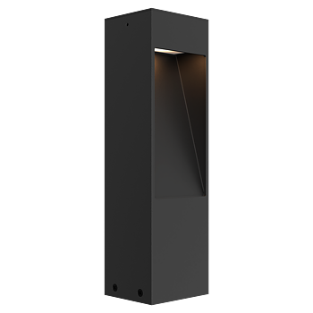 Calex Terni Garden Post - Black