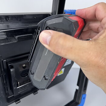 Blue Electric Arbetslampa 4300LM 18V, Makita, Milwaukee, Dewalt, Bosch