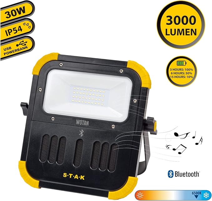 Velamp Arbetslampa 3000LM - 2