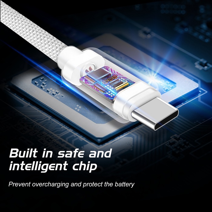 Swissten Textilkabel USB-C/Lightning C 2m - 4