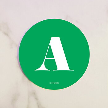 Geometric Green / A Coaster