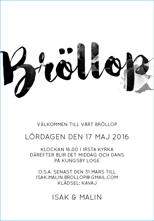 Bröllop - 2