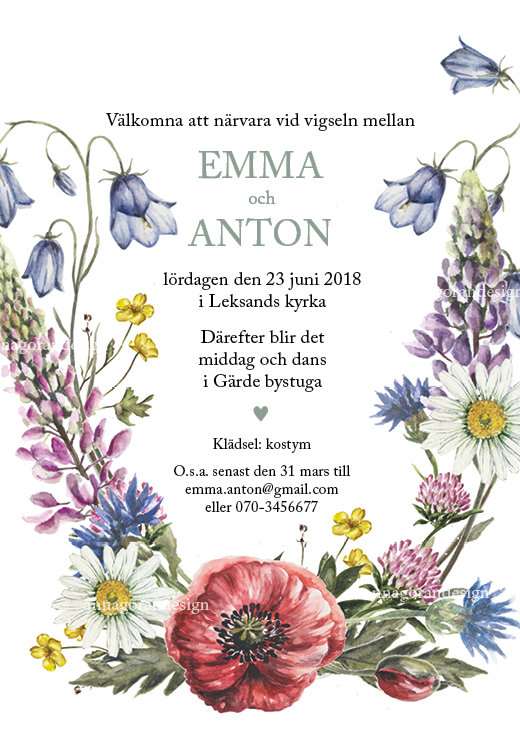 Midsommarblomster - 2