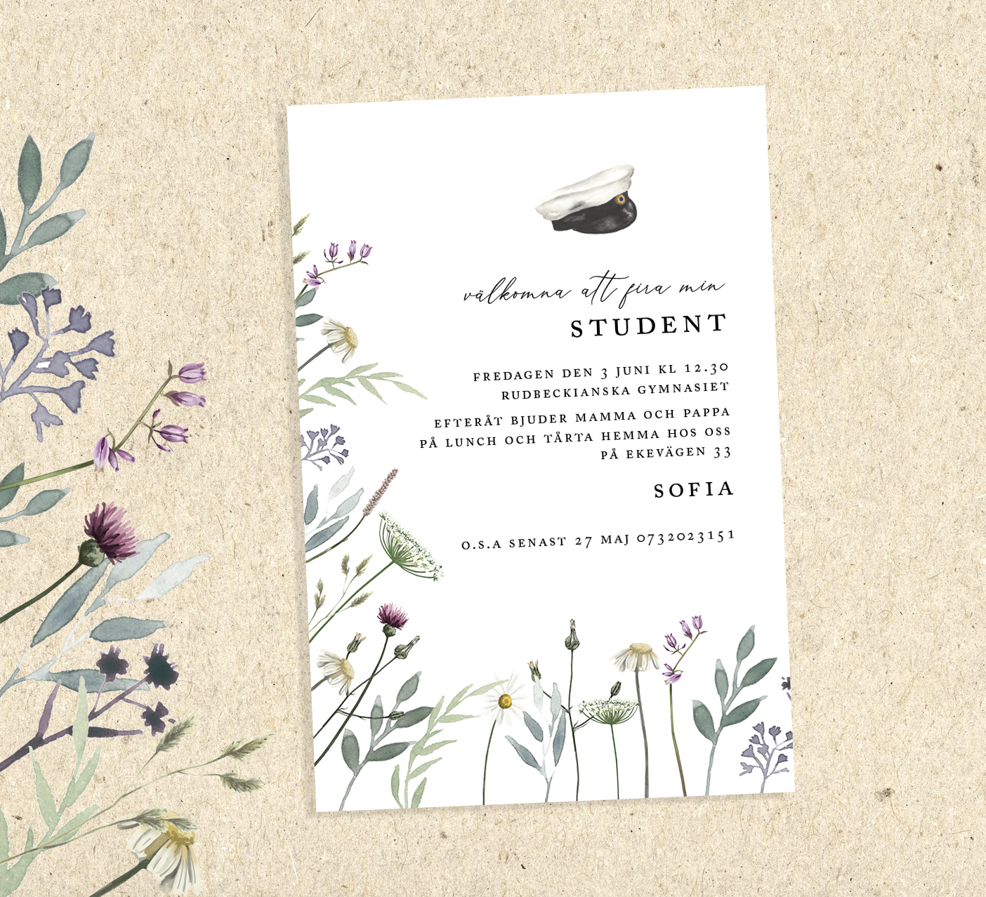 Student Blommande äng