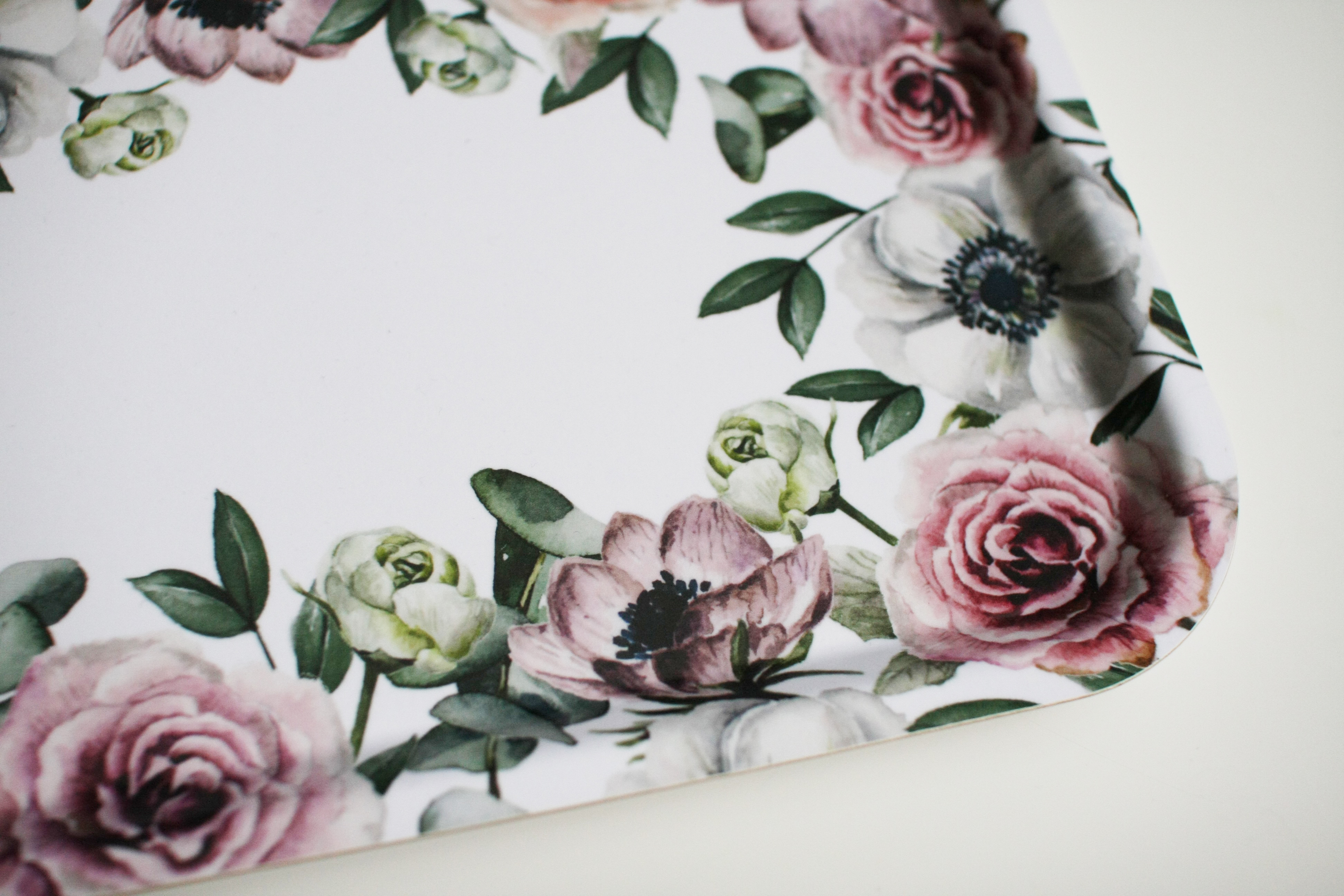 Bricka Floral 33x21 cm