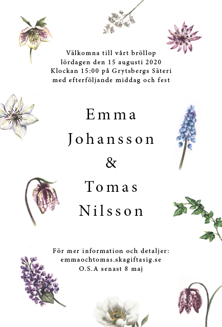 Små blommor