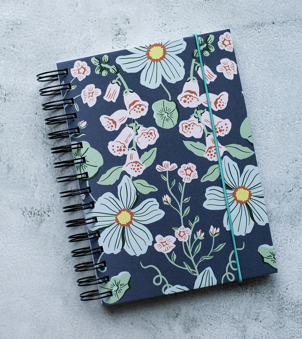 Anteckningsbok Sommarblom