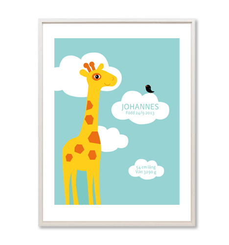 Doptavla - Giraff