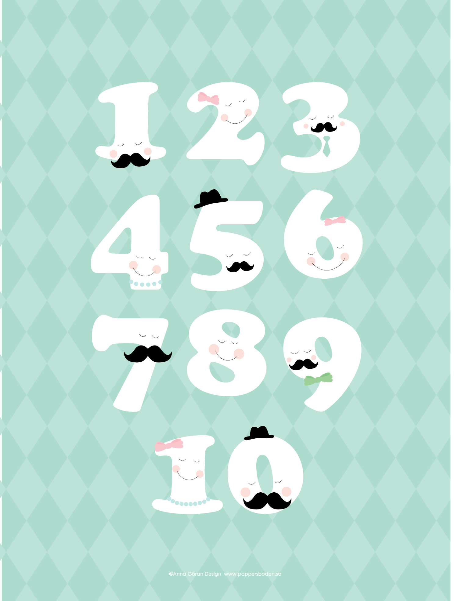 123 - mustasch
