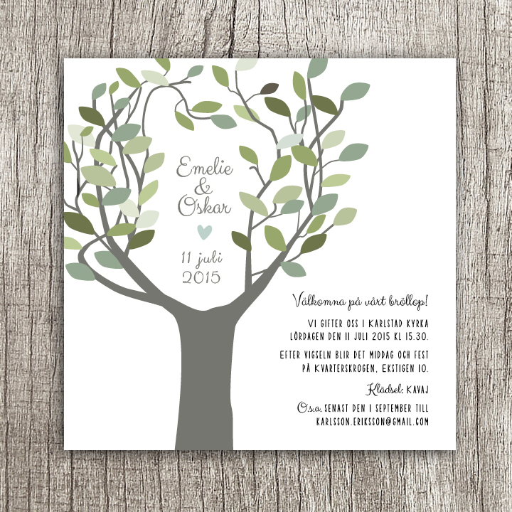 Love tree enkelt