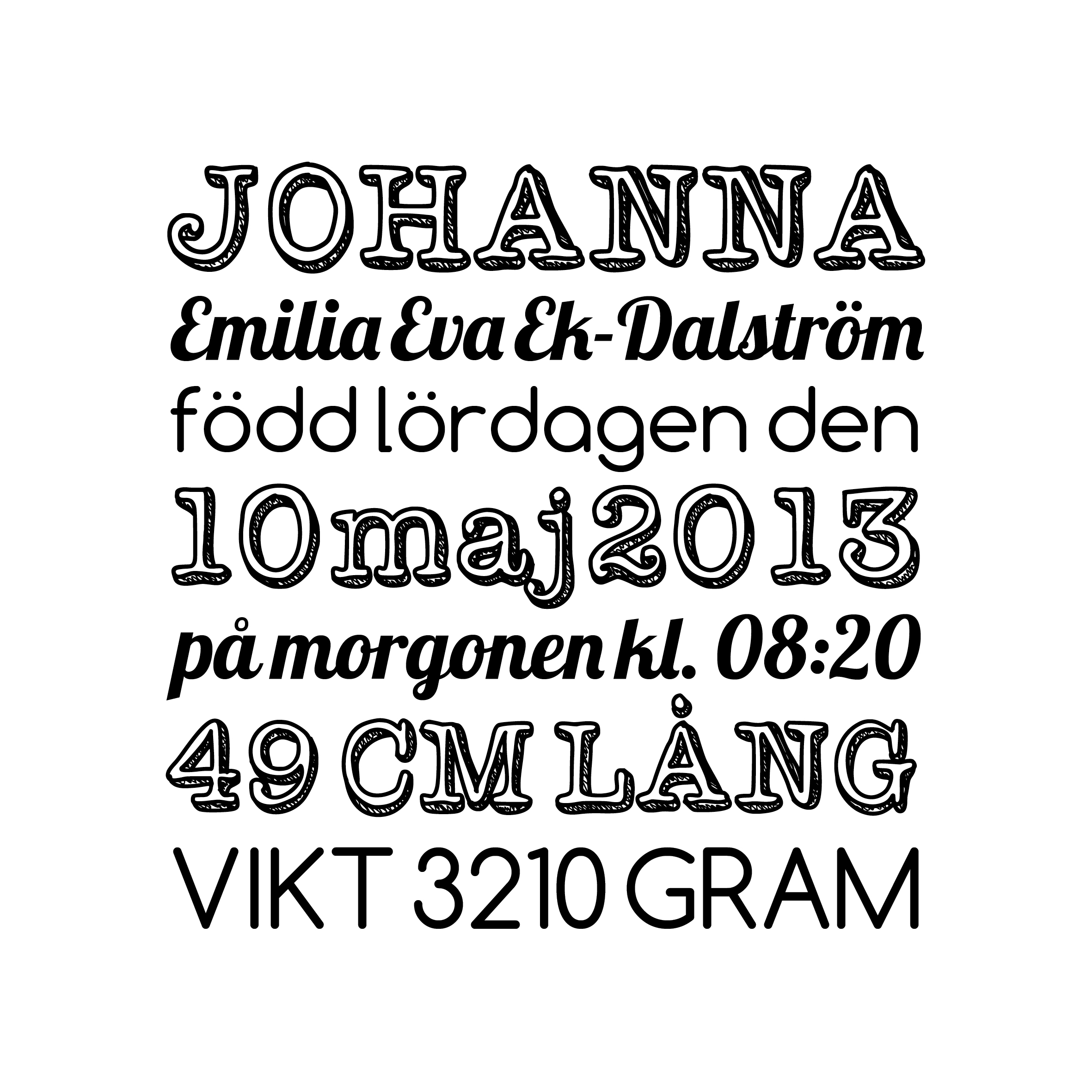 Namntavla - 4