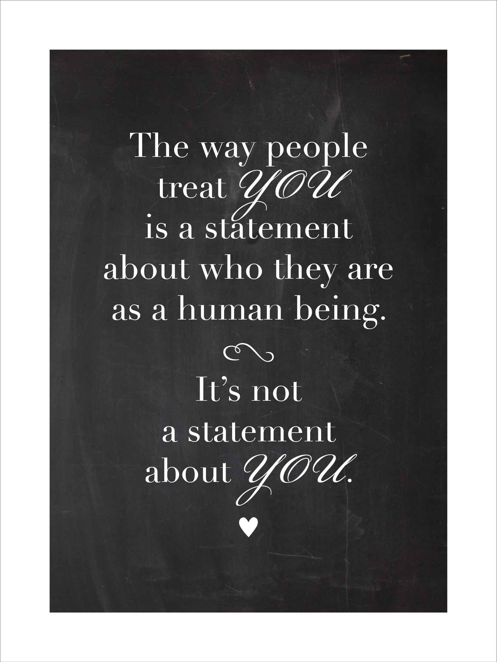 The way people... - 4