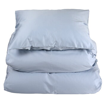 Bäddset Superior satin  400 trådar Blå