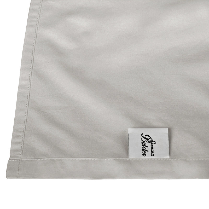 Svenska Bolster Percale Örngott grå 50x60 cm - 2