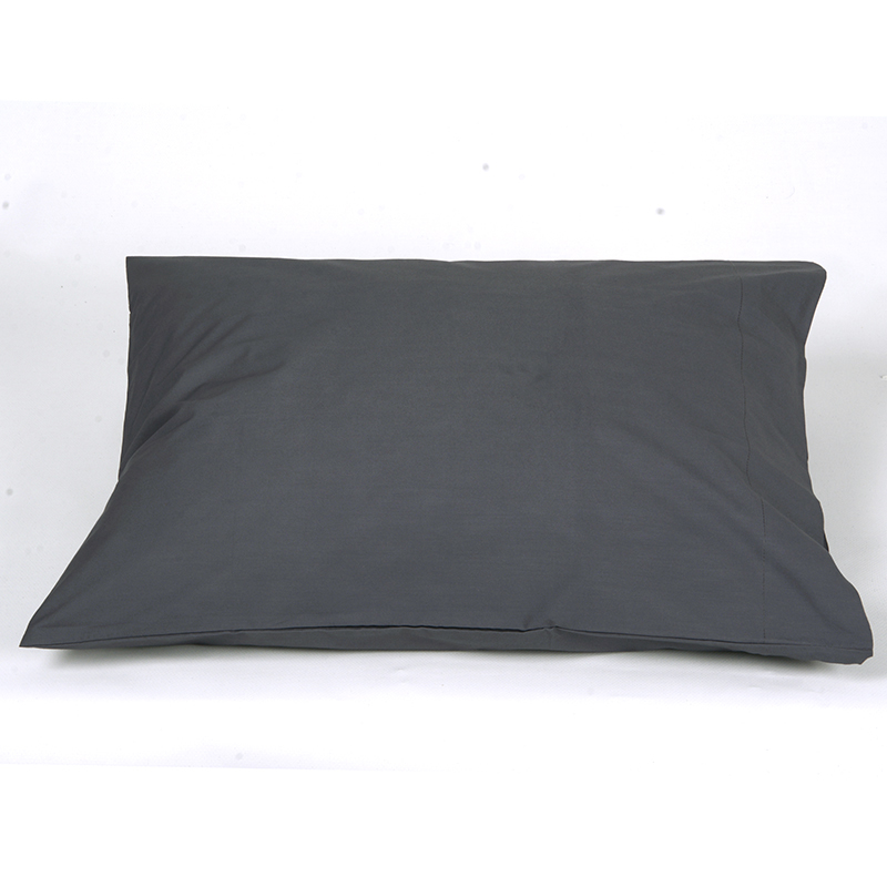 Örngott Superior satin  300 trådar Mörkgrå 50x60 cm