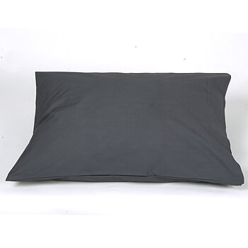 Örngott Superior satin  300 trådar Mörkgrå 50x60 cm