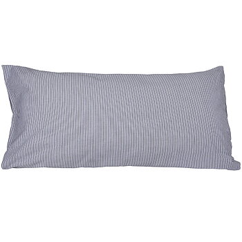 Ditzinger Oxford pinstripe Mörkblå örngott 50x90 cm