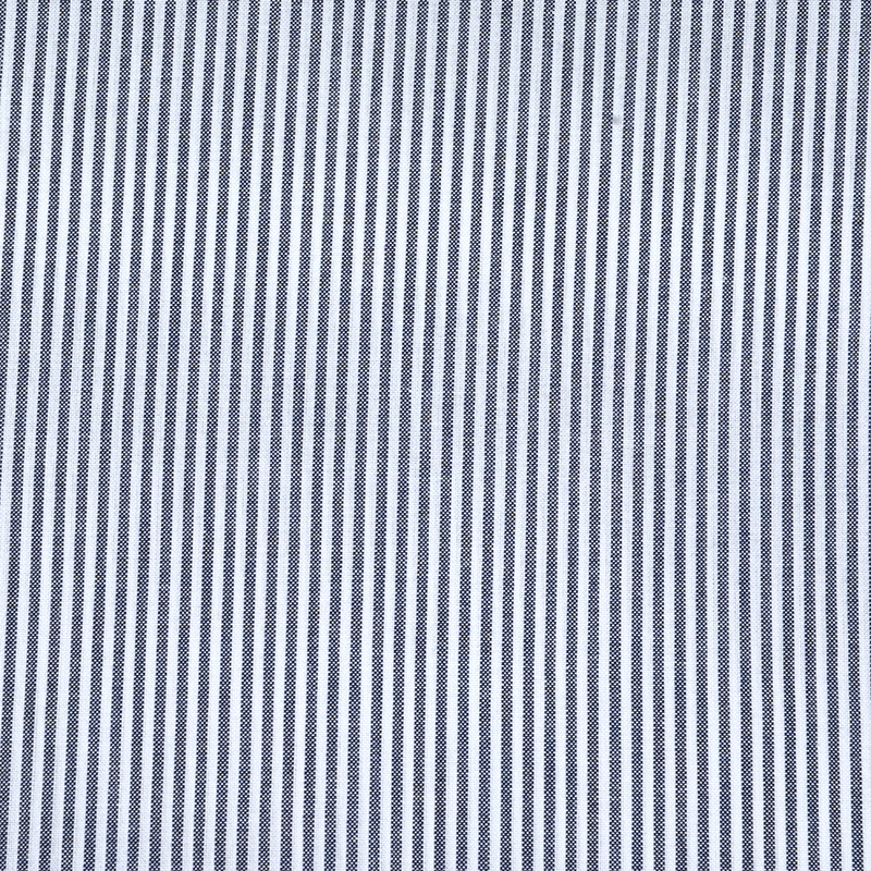 Ditzinger Oxford pinstripe Mörkblå örngott 50x60 cm - 2