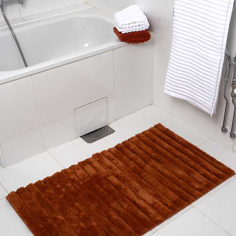 Badrumsmatta Ditzinger Våg. Ny enfärgad badrumsmatta i 4 färger