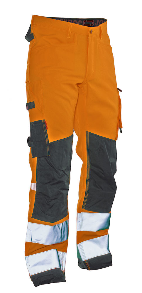  2221 Servicebyxa Star Varsel Gul/Svart & Orange/Svart - 2