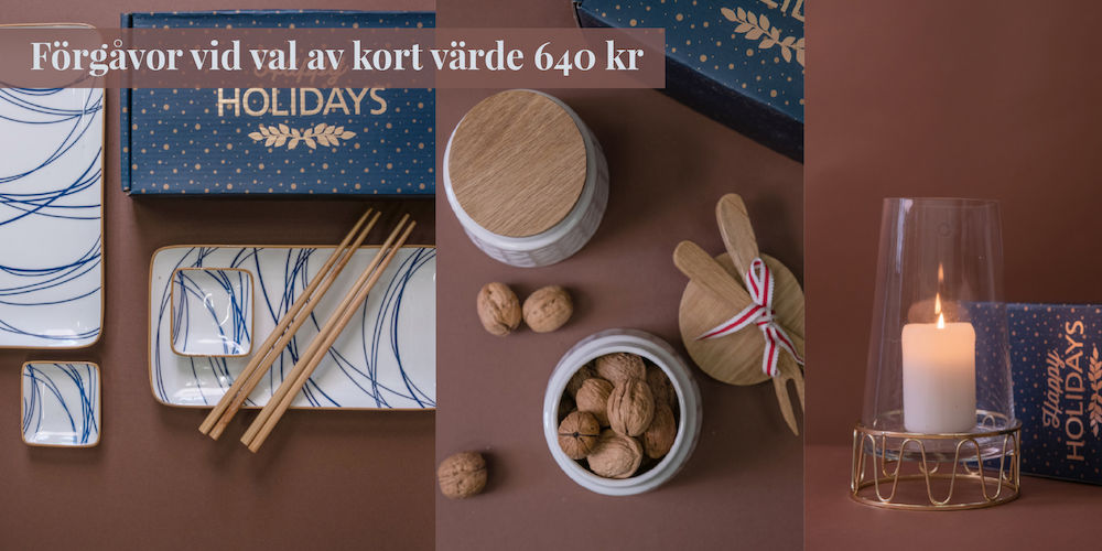Sagaform Gåvokort 640:- - 2