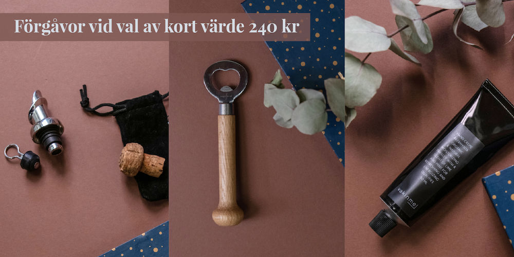 Sagaform Gåvokort 240:- - 2